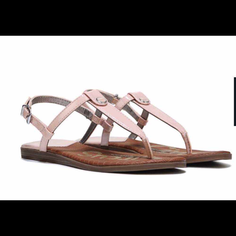 Pale Pink Thong Sandal